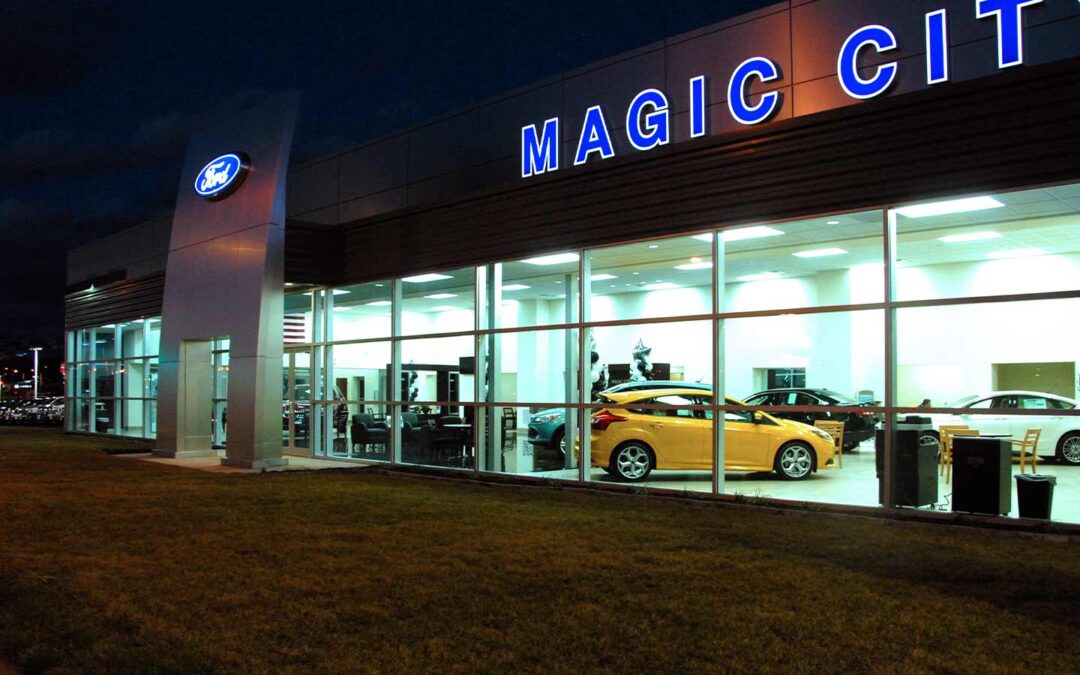 Magic City Ford Lincoln Showroom
